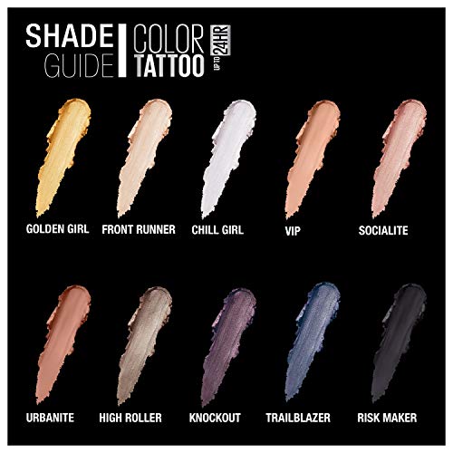 Maybelline Color Tattoo Waterproof Cream Eyeshadow Socialite