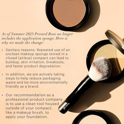 Glo Skin Beauty Pressed Powder Foundation Honey Medium
