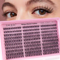 Wispy Eyelash Clusters Kit - 300pcs C Curl DIY Lash Extensions