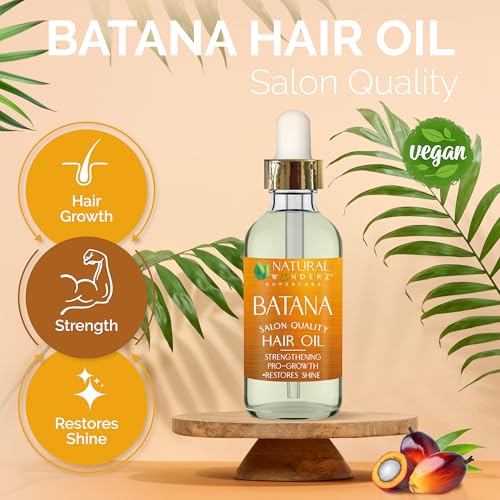 Natural Wunderz Batana Hair Oil – Nourishing Growth Blend 4 fl oz