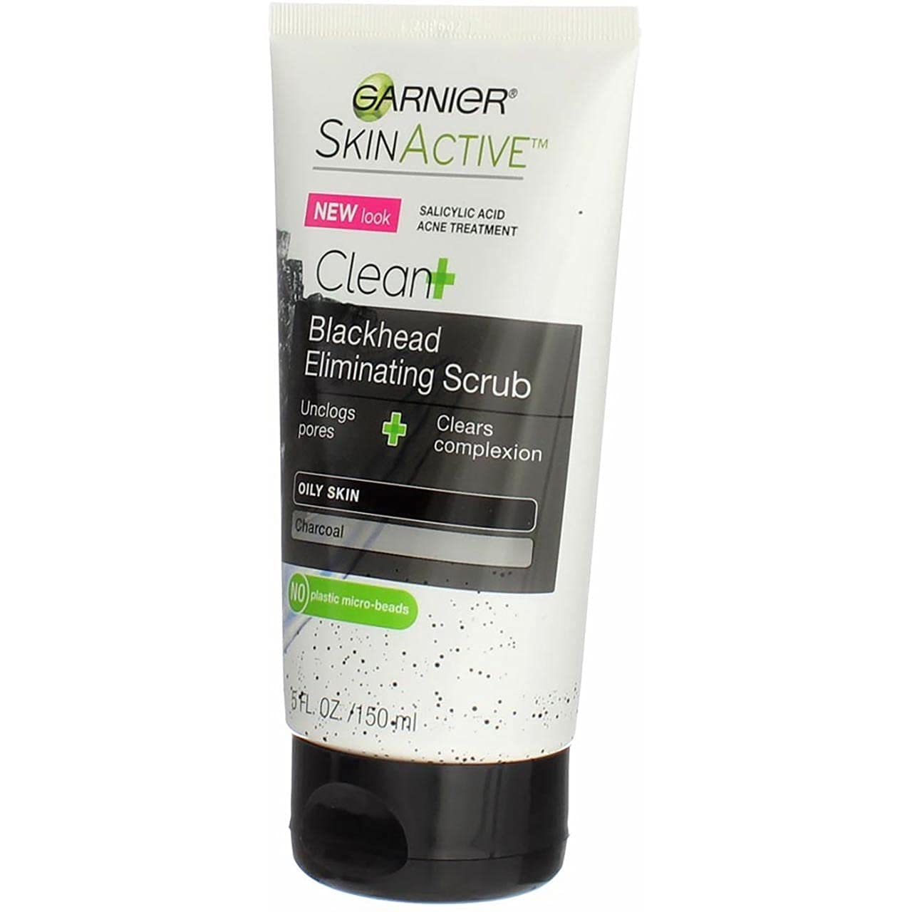 Garnier Clean Scrub Blackhead Eliminating 5 Ounce (145ml) (3 Pack)