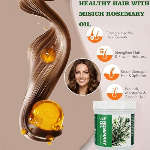 GZE Rosemary Hair Growth Grease - Natural Scalp Treatment, 100g