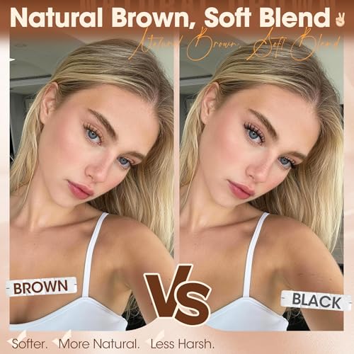 Mavphnee Manga Brown Lash Clusters - Wispy 10-16mm Spiky Eyelash Extensions for DIY Anime Look, Soft CC Curl, 270Pcs