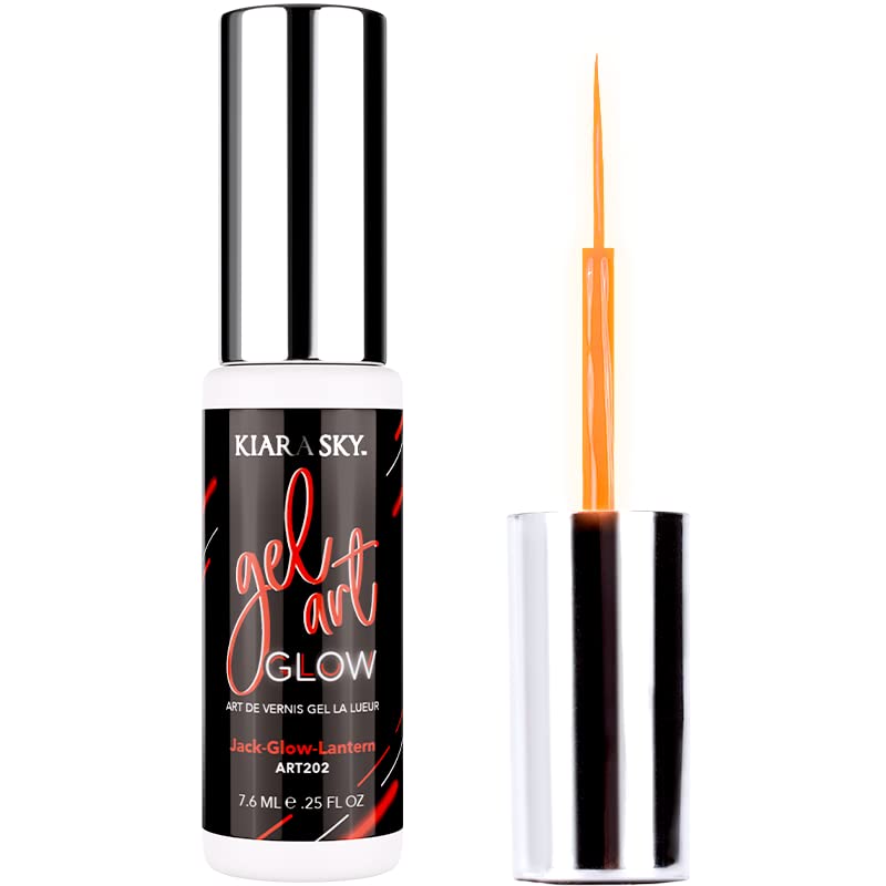 Kiara Sky Glow Gel Art Liner (Jack-Glow-Lantern) - Orange