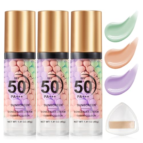 Color Correcting Primer SPF 50 PA+++ Sunscreen 3 Shades