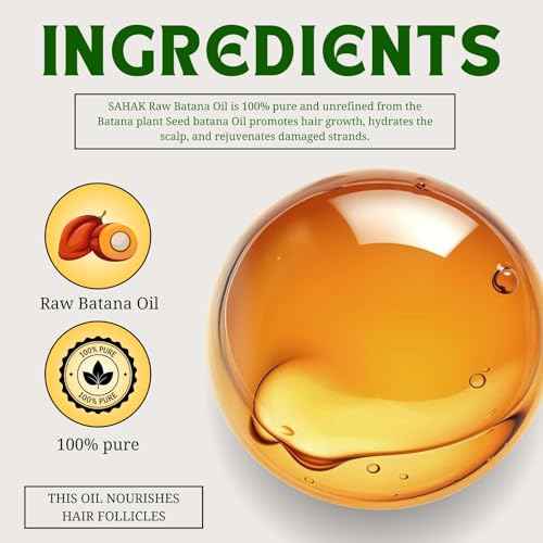 Batana oil for Hair Growth - Dr. Sebi Miracle Blend for Hair 100% Organic batana Hair oil from Honduras -Wild Growth Hair & Scalp Oil Promotes Hair Thickness - 4 fl oz (4 Oz) (4 Oz Spray)