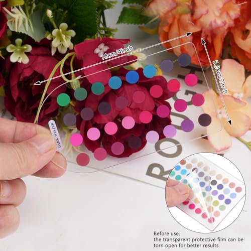 12 Season Color Analysis Cards Set with Carrying Chain