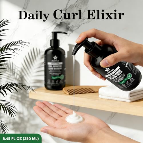 Curl Defining Cream for Men – Moisturizing & Frizz Control – 250ml