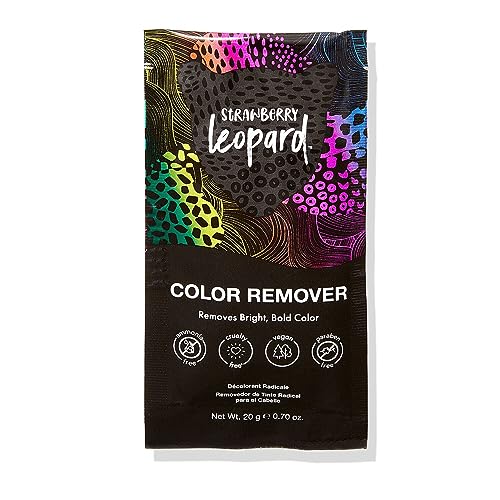 Strawberry Leopard Hair Color Remover - Vegan & Ammonia-Free