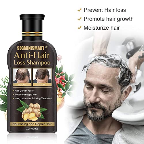 Hair Growth Shampoo,Anti-Hair Loss Shampoo,Hair Thickening Shampoo Helps Stop Loss, for Stronger, Thicker, Longer