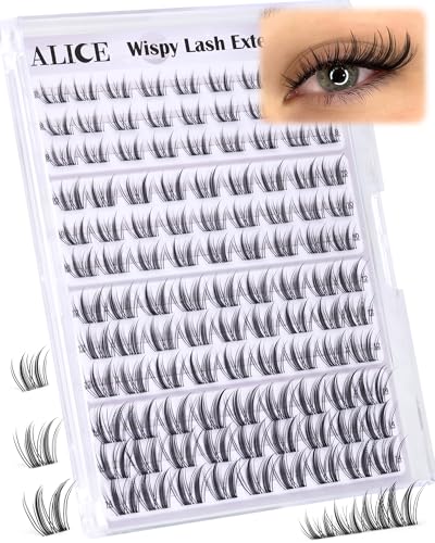 ALICE Manga Lash Clusters 8-14mm Wispy Spiky Eyelash Extensions
