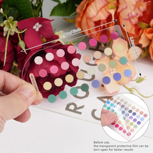 Portable 12-Season Color Analysis Cards Set of 2 for Outfits & Makeup