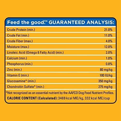 PEDIGREE Small Dog Complete Nutrition Small Breed Adult Dry Dog Food Grilled Steak and Vegetable Flavor Dog Kibble, 15.9 lb. Bag