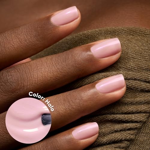Manucurist Green Natural Nail Polish - Halo Milky Mauve, Plant-Based