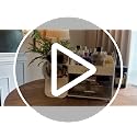 UFORU Makeup Organizer Countertop with 2 Drawers & Brush Holder