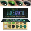 DE'LANCI Olive Green Eyeshadow Palette – 12 Pigmented Shades