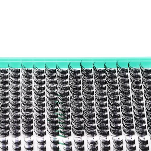 D Curl Lash Clusters 336pcs 10-12-14-16mm Wispy Eyelash Extensions