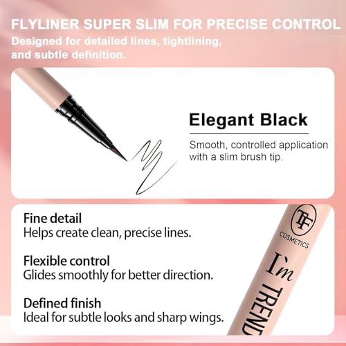 Waterproof Vegan Liquid Eyeliner Pen – Ultra Fine Tip