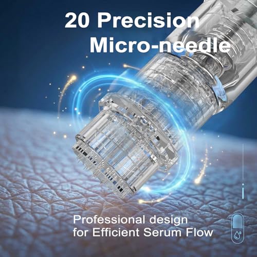 BOVRM Microneedling Derma Stamp with Titanium Heads