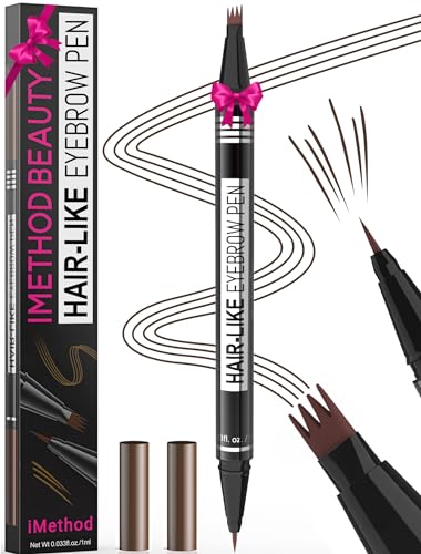 iMethod 2-in-1 Microblading Eyebrow Pen - Dark Brown