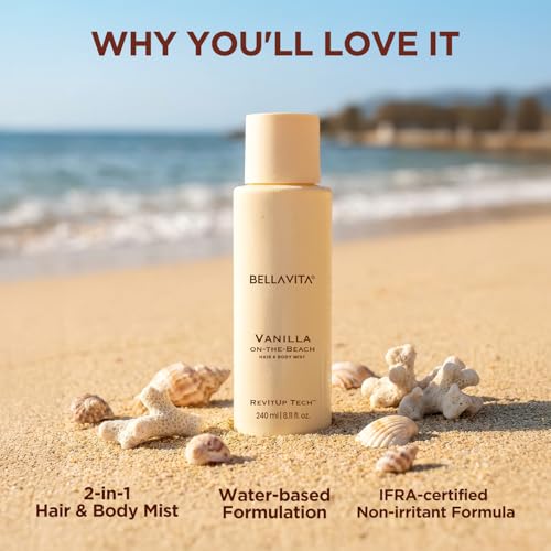 Bellavita Vanilla on the Beach Hair & Body Mist 8.12oz