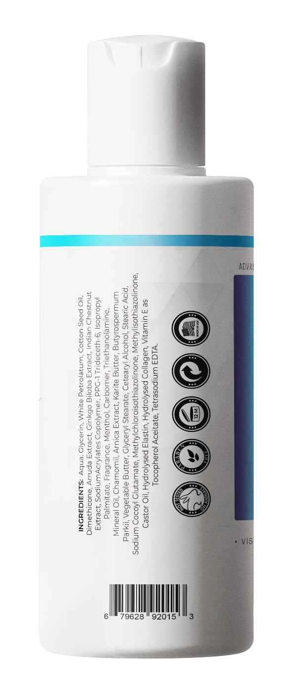 CLG Skincare Varicose Veins Cream - Skin Rescue Lotion for Smoother, Healthier Legs - Advanced Formula for Varicose Veins Improvement, Circulation & Skin Firming, Plant-Based Ingredients, 8 oz (1)