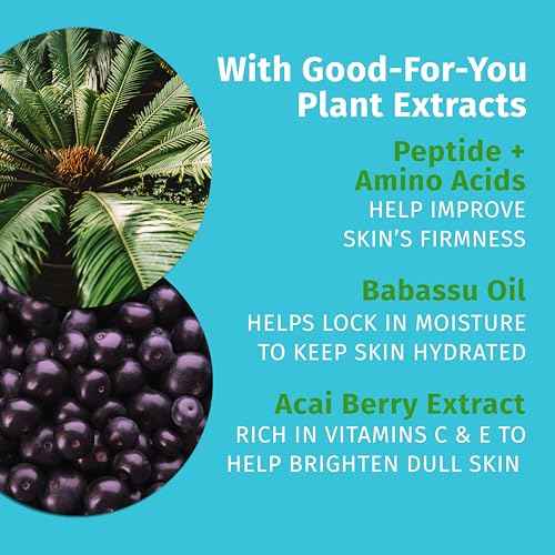 Hempz Mini Brazilian Berry Beauty Actives Lotion, Hydrating Moisturizer for Body, Hands and Feet 2.25 oz.