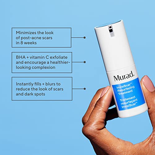 Murad Target Breakouts + Scars (3 Piece Value Set) - Acne Sulfur Mask, Acne Spot Treatment, Invisiscar Resurfacing Treatment - Facial Acne Regimen to Target and Minimize Acne Scars