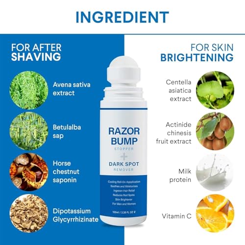 Razor Bump Stopper Roll-On Ingrown Hair Treatment 3.38oz