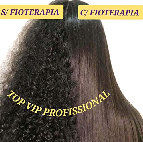 Top Vip Cosmetic Fioterapia Brazilian Keratin Treatment 300ml | Progressive Brush | Straightening Smoothing System | Thermal Sealing | Progressiva Fioterapia Top vip 300ml | Alisamento brasileiro