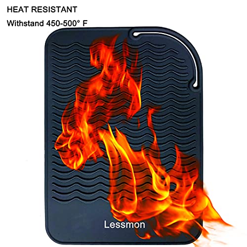 Heat Resistant Mat for Hair Styling Tools, 11 x 7.5 in