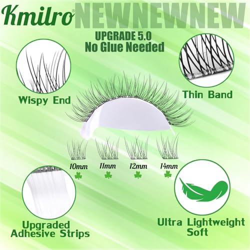 Self Adhesive Lash Clusters 10-14mm Natural Pre-Glued 120Pcs