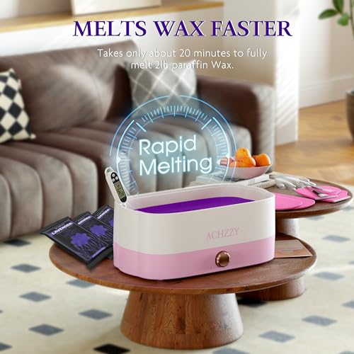 Achzzy Lavender Paraffin Wax Refills - 6 Pack Blocks for Hand & Feet