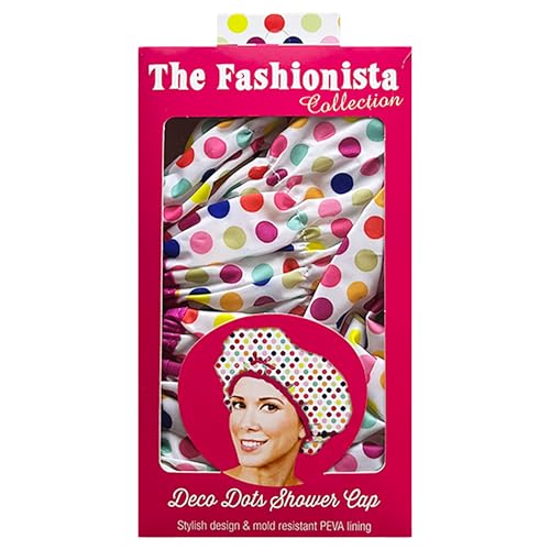 Betty Dain Oversized Waterproof Shower Cap with PEVA Lining