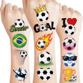 96PCS Soccer Temporary Tattoos for Kids - Party Favors