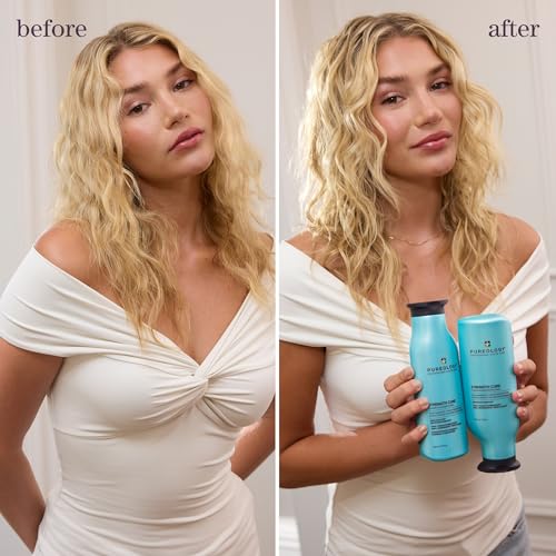 Pureology Strength Cure Shampoo & Conditioner Set for Damaged Hair