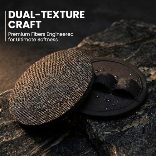 VIREXEL Exfoliating Gloves for Shower - Gentle Rubber Body Scrubber