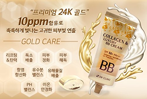 3W Clinic Collagen & Gold BB Cream SPF50+ PA+++