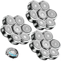 7 Head Shaver Replacement Heads for Freebird Bald Men, Head Shavers for Men,Shaver Replacement Blades for Rotary Shavers (Silver/3count)