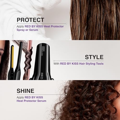 Red by Kiss Heat Protector Oil Spray - 460°F Thermal Protection