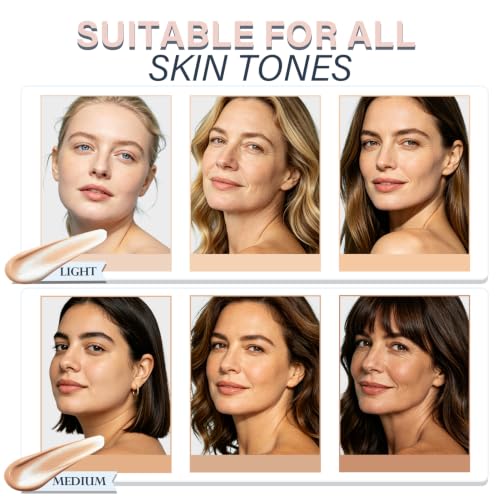 Cilrofelr Color Changing Foundation for Mature Skin - Medium M01