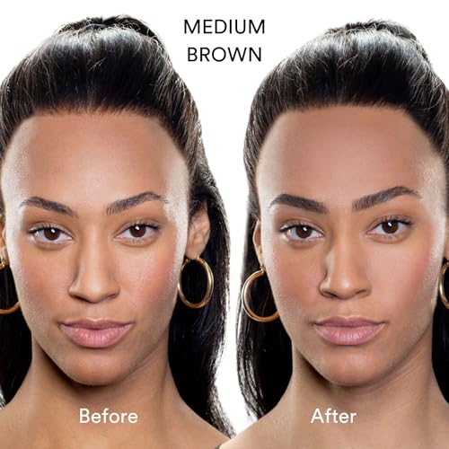 Gen See Arch Support Brow Powder Gel, Medium Brown ? 2 in 1 Color and Hold Brow Styler, Natural Volume Sculpting Formula, All Day Wear, Vegan Cruelty-Free, Made in Italy
