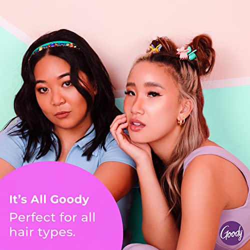 Goody Black Bobby Pins 26 Pack - Comfortable, Slideproof Hair Styling Accessories