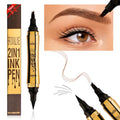 Microblading Eyebrow Pencil 2-in-1 Dual-Ended Brow & Eyeliner Pen