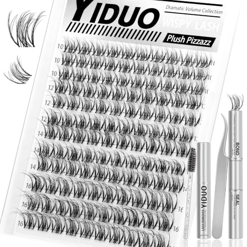 Spider Lash Clusters Kit - D Curly Wispy 10-16mm Extensions