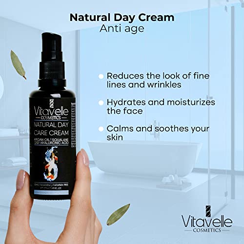 VITAVELLE Retinol Face Cream ? Daily Moisturizer with Collagen Support & Hyaluronic Acid for Smooth-Looking Skin 1.69 Fl Oz (50ml)