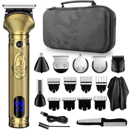 GSKY 6-in-1 Beard Trimmer & Body Hair Grooming Kit for Men