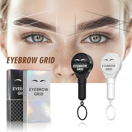 Charme Princesse Eyebrow Mapping String Kit - Microblading & Tattoo Tool, 23.6 Inch, Black & White