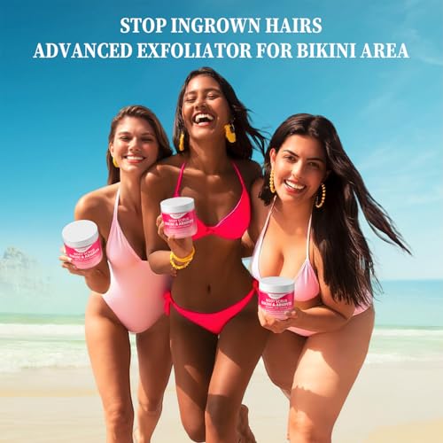 Bikini Area Exfoliator with AHA BHA & Vitamin C - 7.76 oz