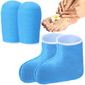 Geyoga Paraffin Wax Mitts and Booties Set, Terry Cloth Spa Gloves (4 Pcs)